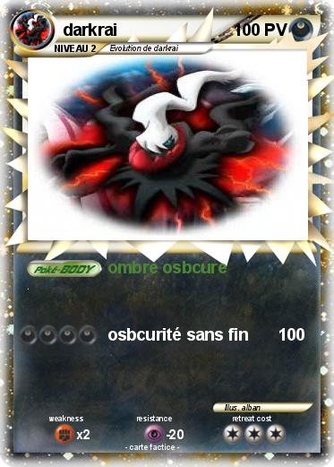 Pokemon darkrai