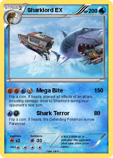 Pokemon Sharklord EX