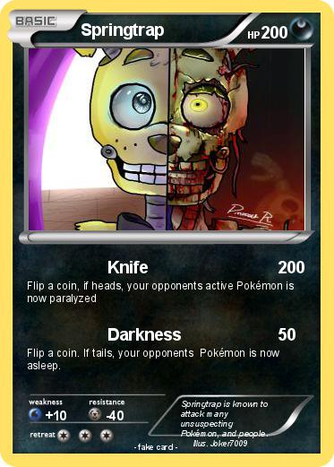 Pokemon Springtrap