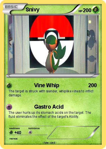 Pokemon Snivy