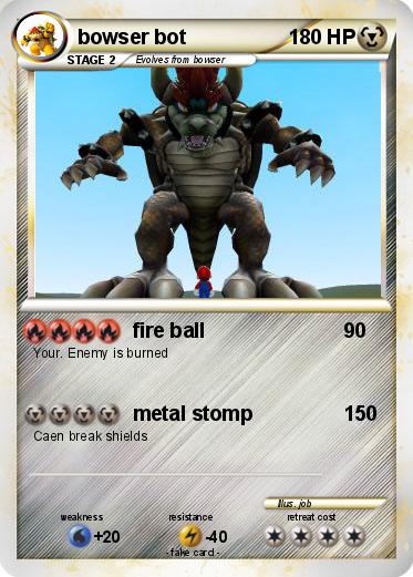 Pokemon bowser bot