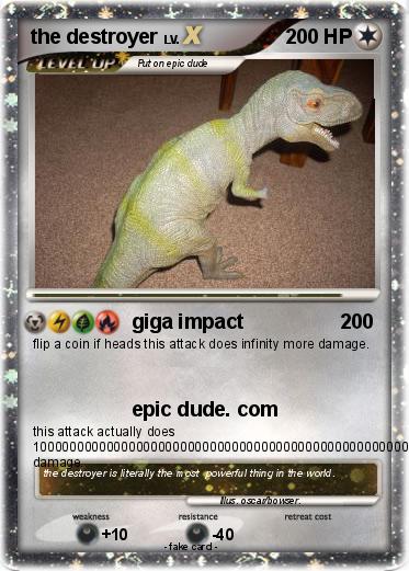 Pokemon the destroyer