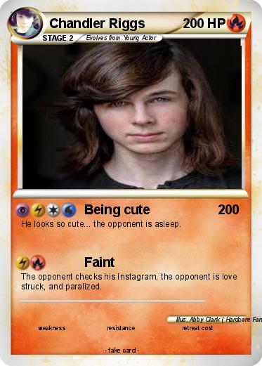 Pokemon Chandler Riggs