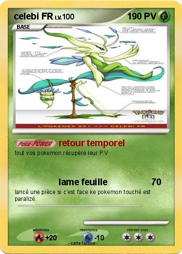 Pokemon celebi FR