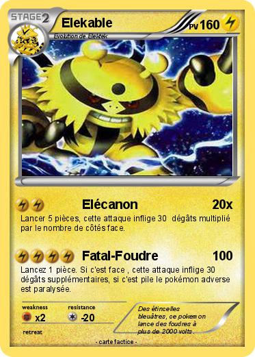 Pokemon Elekable