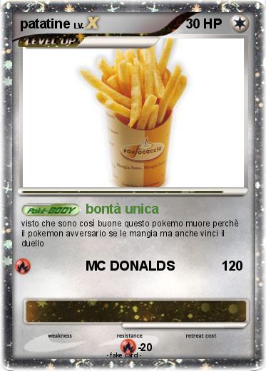 Pokemon patatine