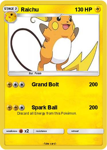 Pokemon Raichu