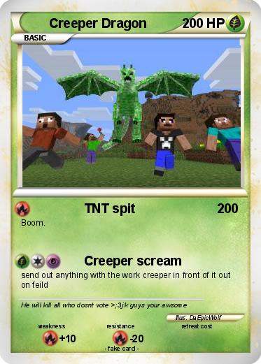 Pokemon Creeper Dragon
