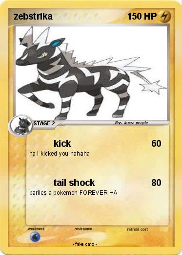 Pokemon zebstrika