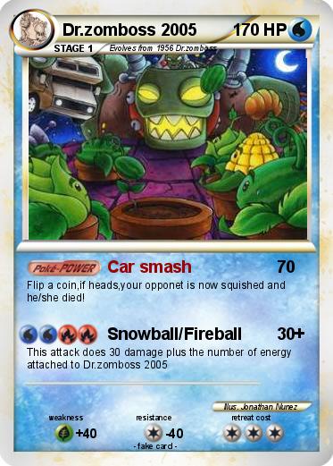 Pokemon Dr.zomboss 2005