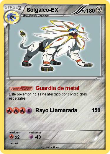 Pokemon Solgaleo-EX