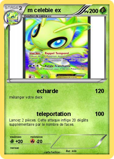 Pokemon m celebie ex