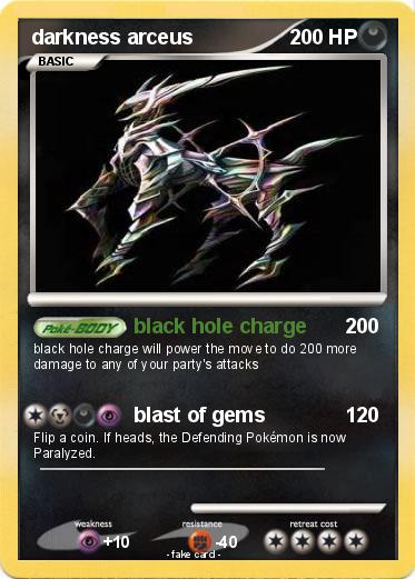 Pokemon darkness arceus