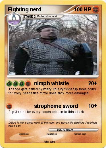 Pokemon Fighting nerd