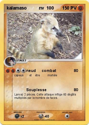 Pokemon kalamaso          nv  100