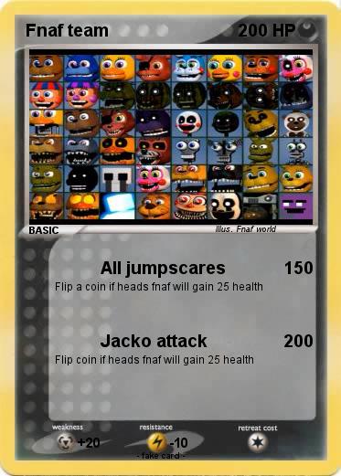 Pokemon Fnaf team