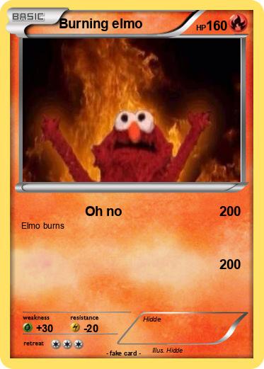 Pokemon Burning elmo