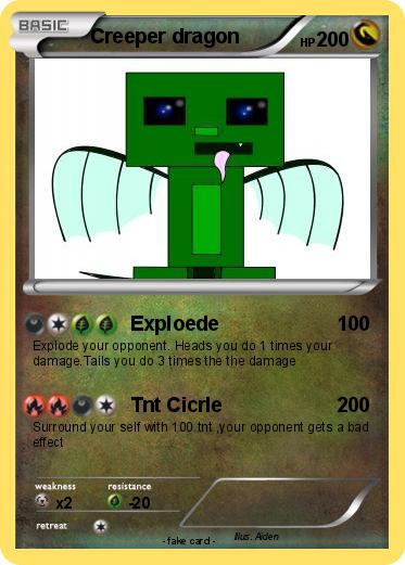 Pokemon Creeper dragon
