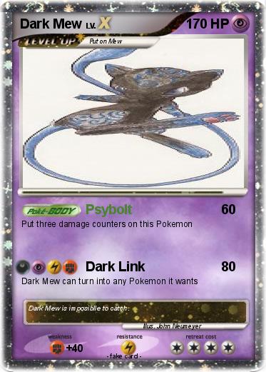 Pokemon Dark Mew
