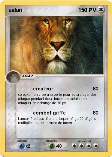 Pokemon aslan