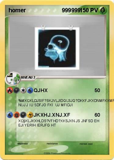 Pokemon homer                       999999