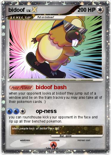 Pokemon bidoof