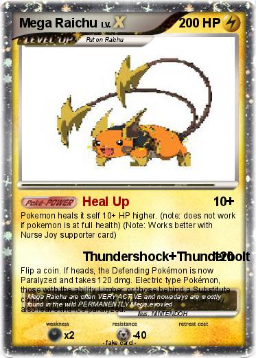 Pokemon Mega Raichu