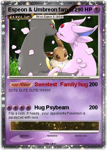 Pokemon Espeon & Umbreon fam