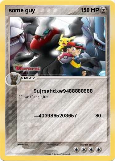 Pokemon some guy