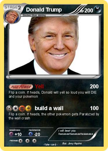 Pokemon Donald Trump