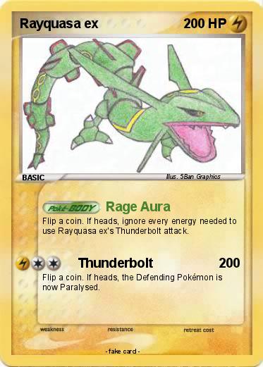 Pokemon Rayquasa ex