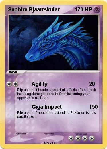 Pokemon Saphira Bjaartskular