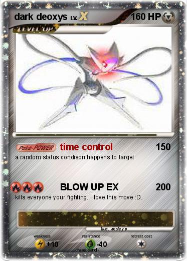 Pokemon dark deoxys