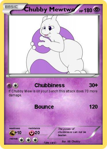 Pokemon Chubby Mewtwo