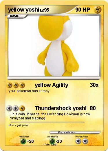 Pokemon yellow yoshi