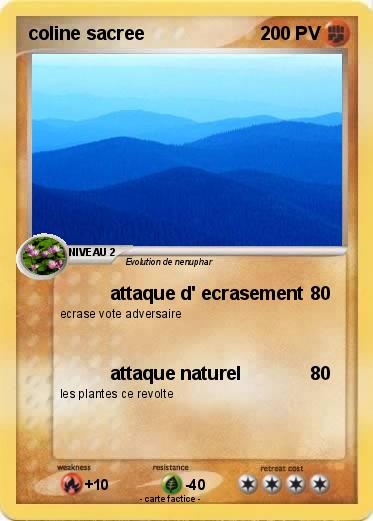 Pokemon coline sacree
