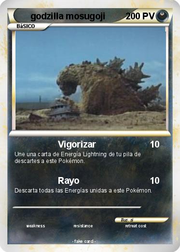 Pokemon godzilla mosugoji