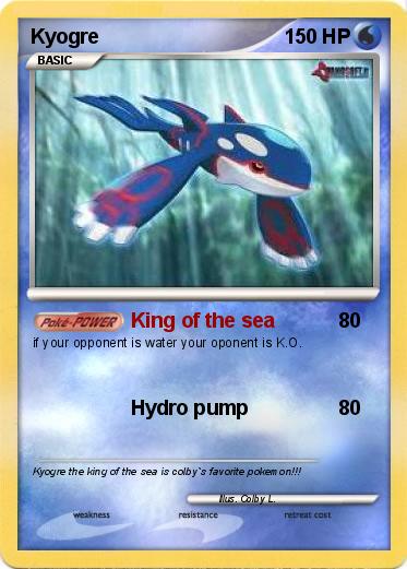 Pokemon Kyogre