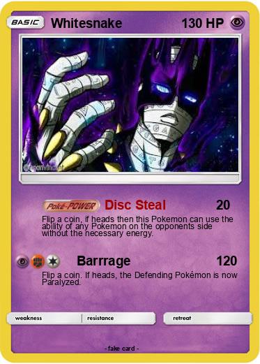 Pokemon Whitesnake