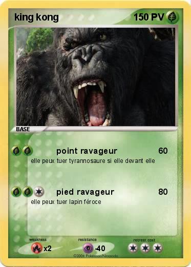 Pokemon king kong