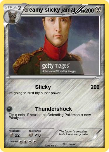 Pokemon creamy sticky jamal