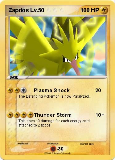 Pokemon Zapdos Lv.50
