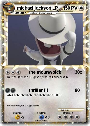 Pokemon michael jackson LP