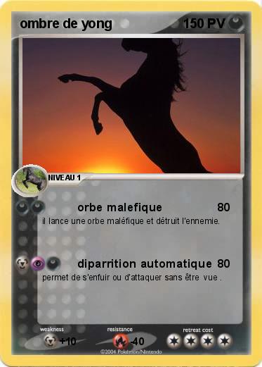 Pokemon ombre de yong
