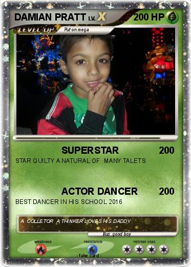 Pokemon DAMIAN PRATT