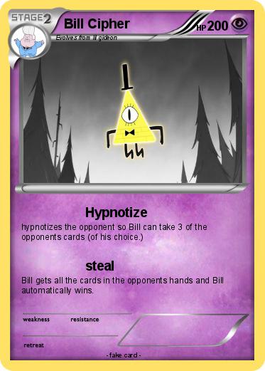 Pokemon Bill Cipher
