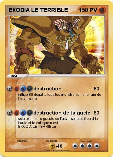 Pokemon EXODIA LE TERRIBLE
