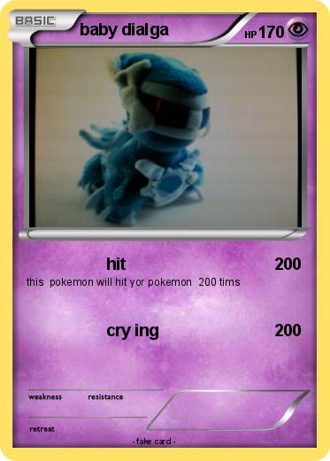 Pokemon baby dialga