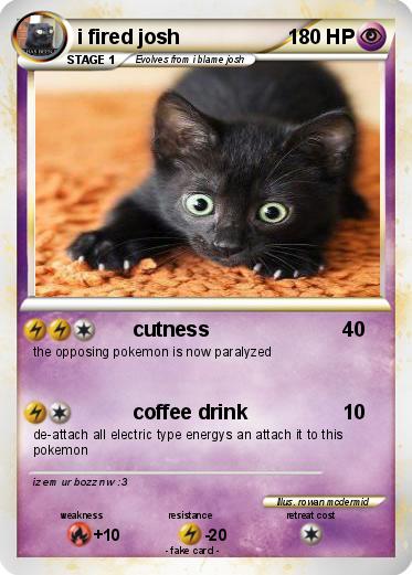 Pokemon i fired josh