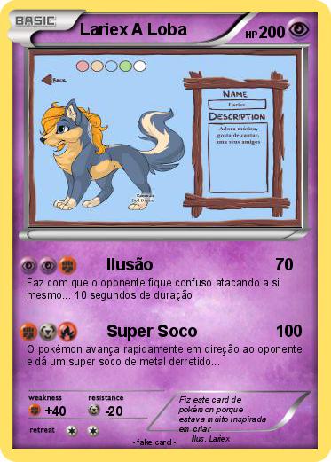 Pokemon Lariex A Loba
